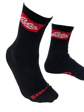 Lisle 89160 Crew Socks - Black